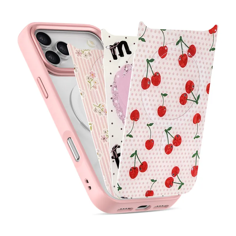 COBAK Case Colorful Basic Snap-On Phone Case for iPhone 17 with interchangeable covers