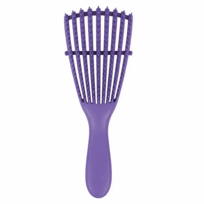 Megalook 1PC Detangling Hair Brush with flexible bristles for wig care