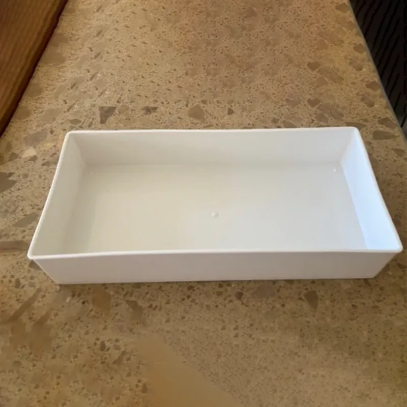 ZestiGreens White Base Tray shown on its own