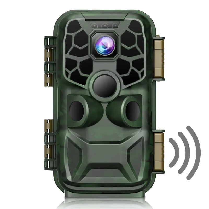 Voopeak T90 4K WiFi trail camera with night vision lens