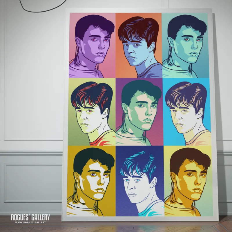 Rogues Gallery Tears For Fears Roland Orzabal Curt Smith pop art print
