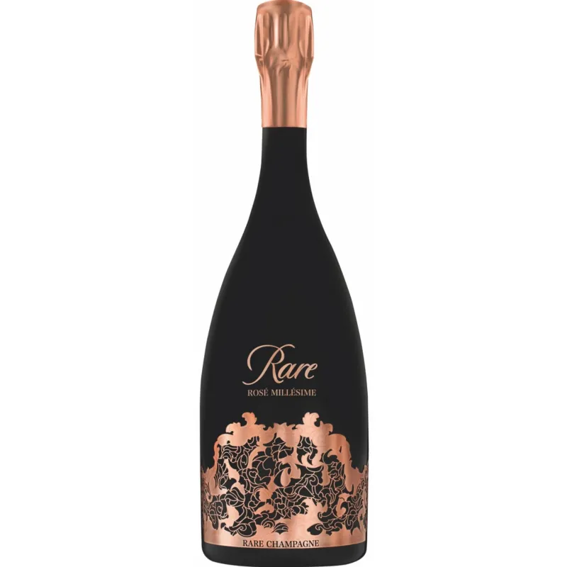 Mr.D Wine 2014 Piper-Heidsieck Rare Brut Rose Millesime Champagne bottle