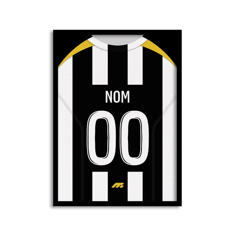 MYCASE FC AFFICHE ANGERS - DOMICILE Angers home kit poster