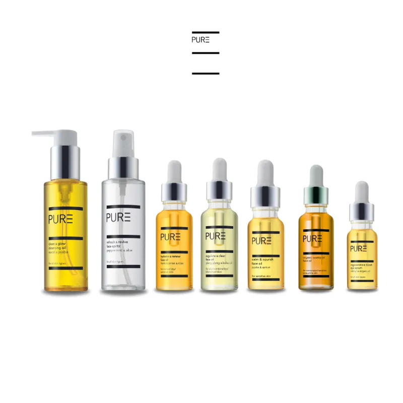 PURE Spa Skincare Face Retail Starter Pack Large boxed set on white background