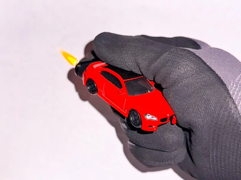 SoCal Divinity BMW M2 Refillable Lighter with custom handmade car design