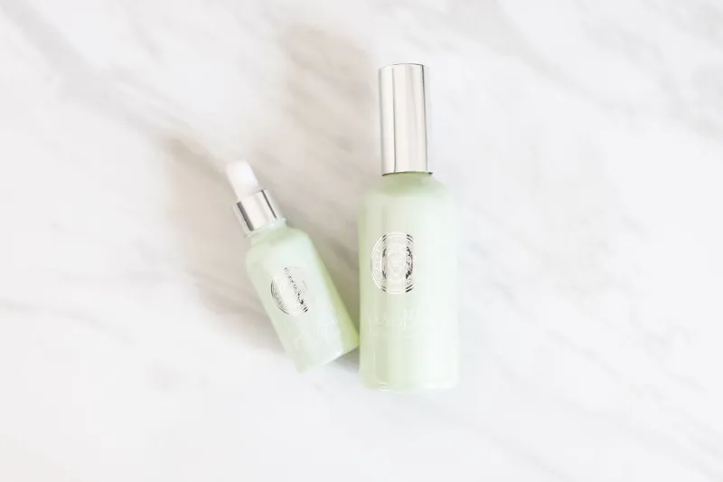 PiperBlue Organic Makeup Ageless Skin Cleanser and Serum Set duo