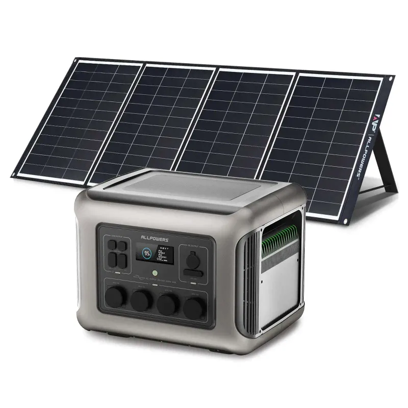 ALLPOWERS ES Generador Solar 2500W R2500 with SP035 200W solar panel