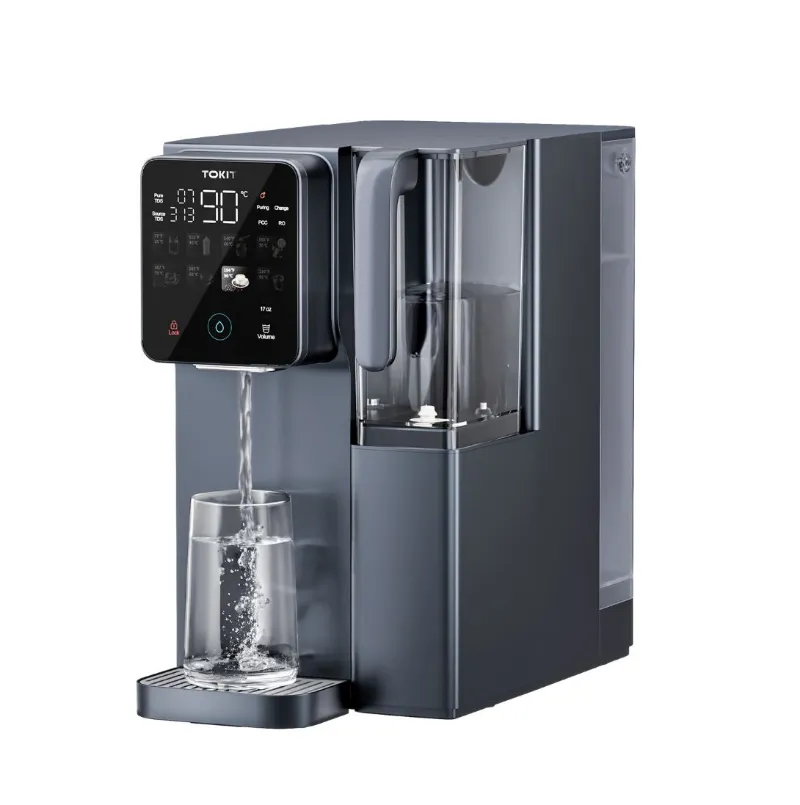 TOKIT T1 pro countertop reverse osmosis water filter with hot water