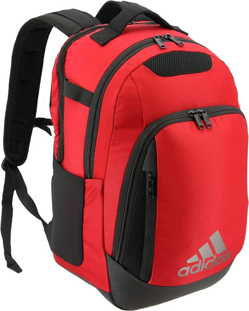 Do It Tennis Adidas 5 Star Backpack (Team Power Red) front view