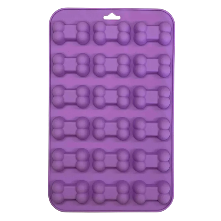 Soda Pup Dogtastic Jelly Shots Silicone Mold Bone Shape, bone-shaped silicone tray