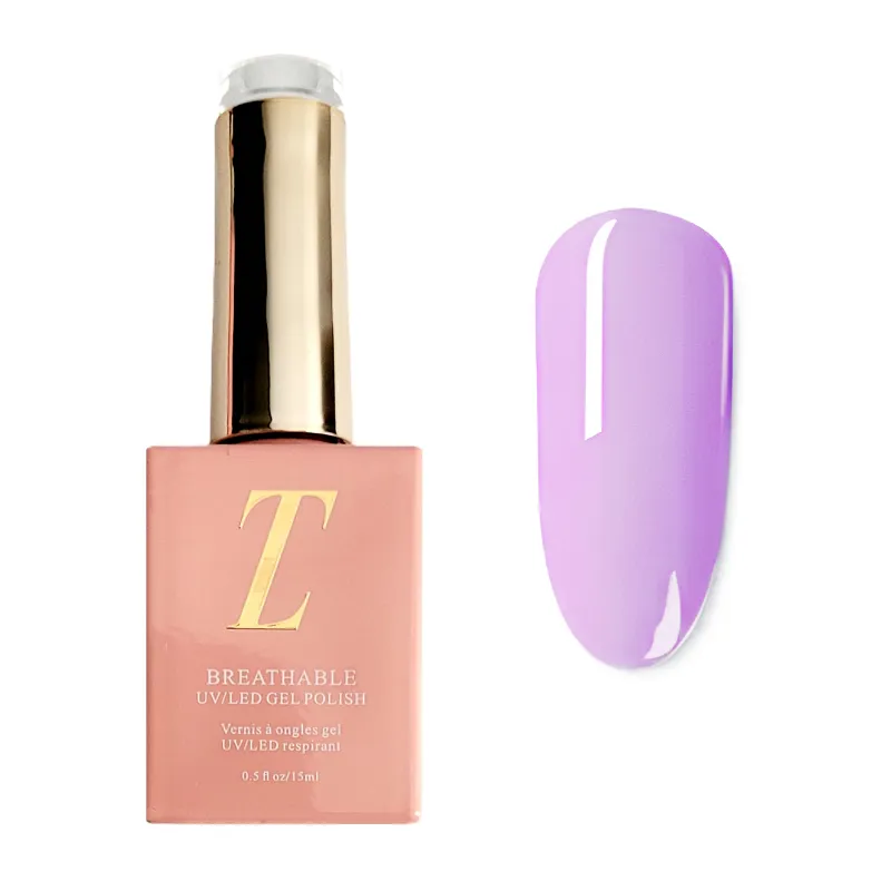 Tuesday in Love Hold My Hand light lavender purple halal UV gel nail polish bottle
