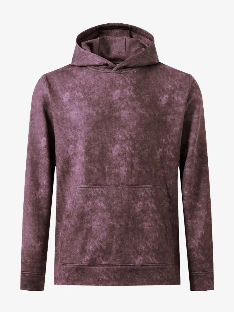 Maelreg Golf Exclusive Print Kangaroo Hoodies in navy with print