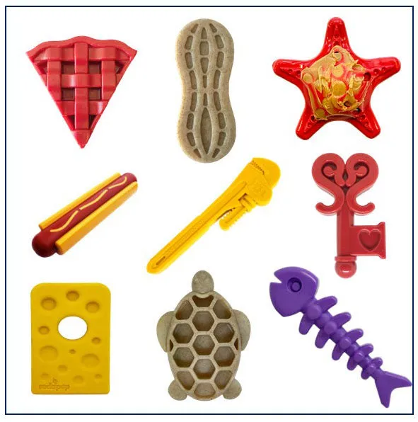 Soda Pup Bulk Nylon Dog Chew Toys 10-Pack Cosmetic B-Grade - nylon chew toys for daycare facilities