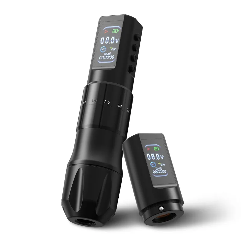 Ambition Tattoo Dragon Claw 370 Wireless Tattoo Pen Machine with battery and RCA connection