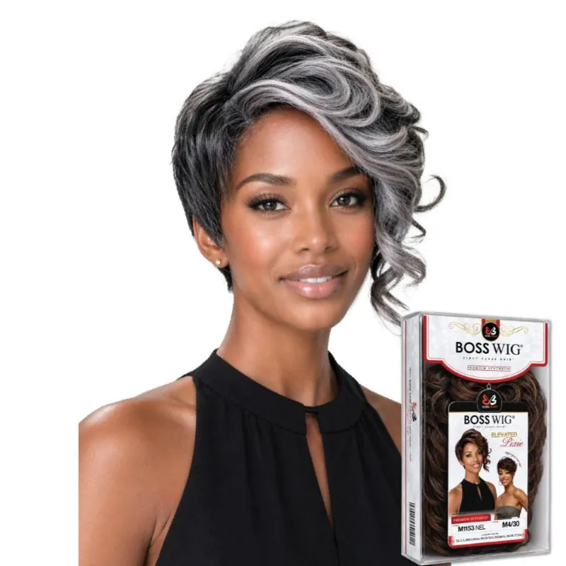 Hairsofly Shop Bobbi Boss Elevated Pixie Synthetic Wig - M1153 Nel in M4/30