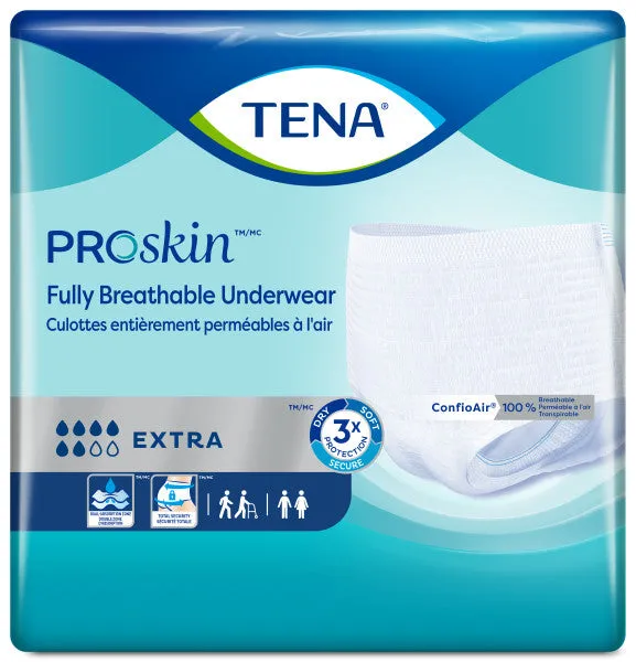 ActivKare TENA ProSkin Extra Protective Underwear in white with breathable technology for moderate incontinence