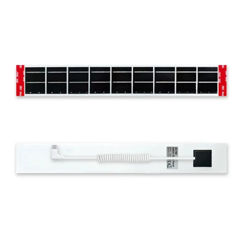 Bringnox Solar Panel mounted to charge motorized window blinds