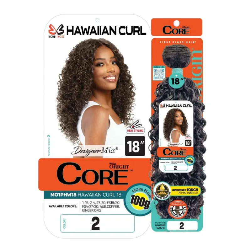 Hairsofly Shop Bobbi Boss Miss Origin Synthetic Quick Weave Hawaiian curl hair