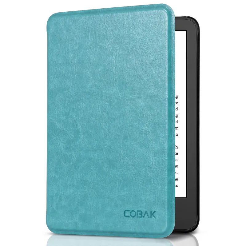 COBAK Case Kindle Basic 11th Gen 6 inch case in premium leather with PC shell