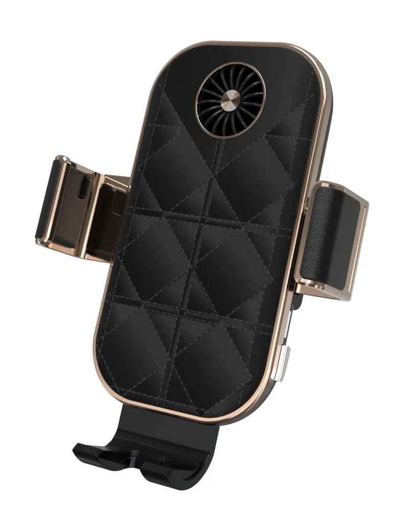 The Pixel Case AUTO CLAMPING CAR WIRELESS CHARGER FOR PIXEL SERIES mounted on car dashboard