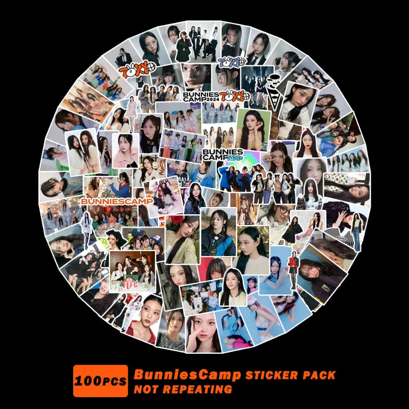 TTAesthetic 100PCS NJZ decorative stickers, collection of aesthetic sticker designs