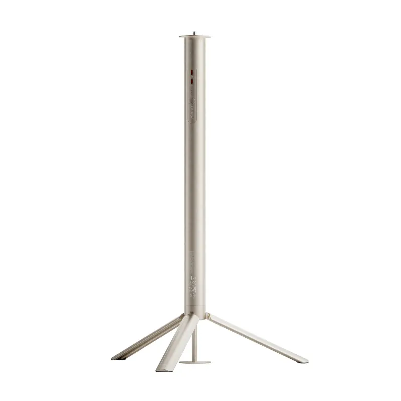 Aurzen PowerBase Projector Stand for BOOM air showing 2-in-1 power bank and stand design