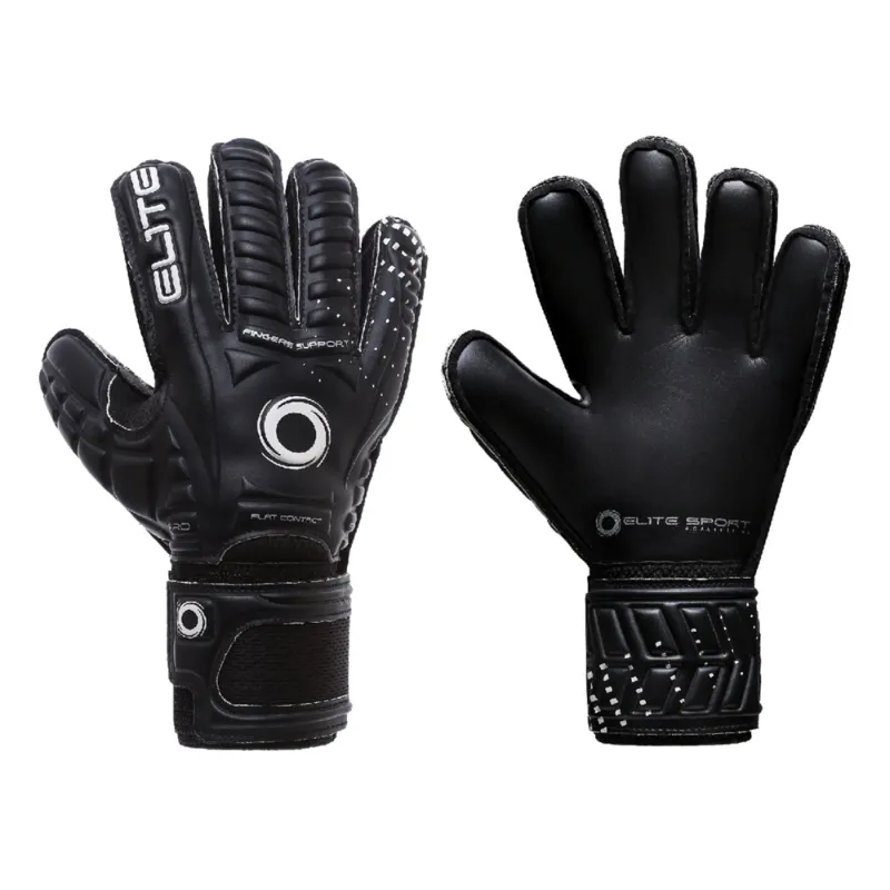 EliteSportUSA Elite Warrior Black 2024-2025 Goalkeeper Gloves for youth goalkeepers