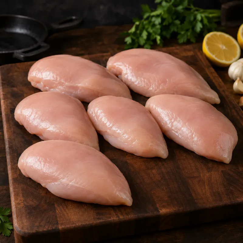 Halal World Depot Halal Boneless Chicken Breast, raw white meat