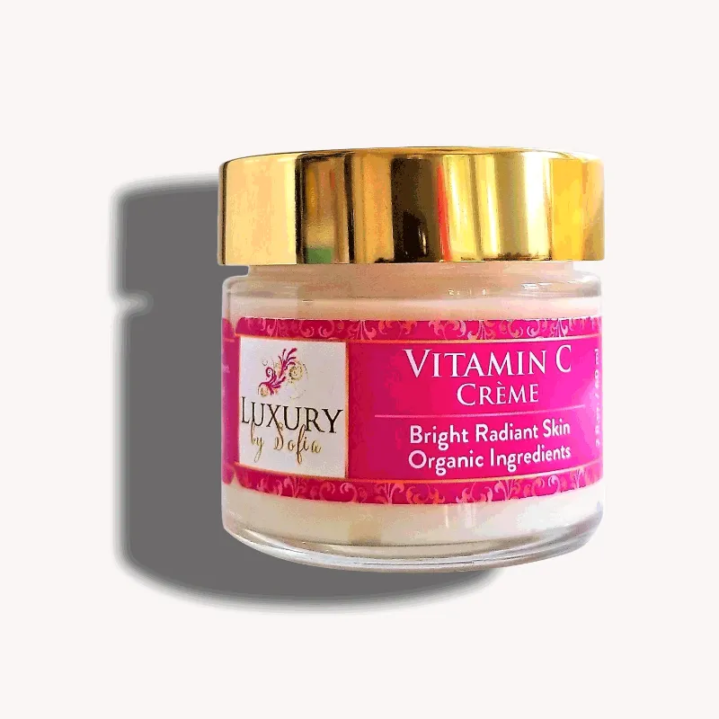 Luxury by Sofia Organic Vitamin C Moisturizing Face Cream brightening