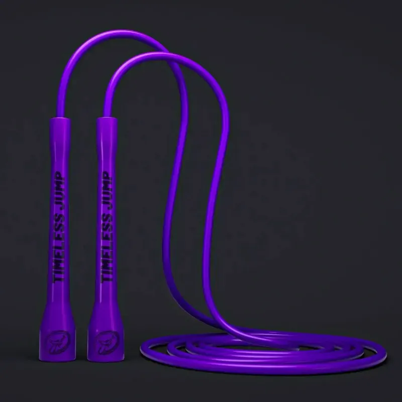 Timeless Jump Rope PVC Purple-Queen jump rope with ergonomic handles