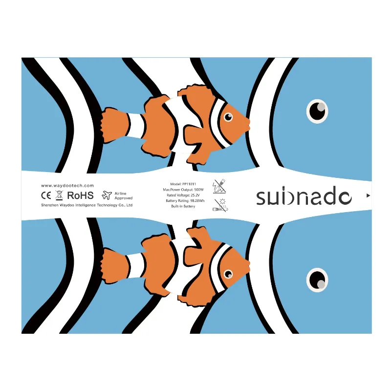 Waydoo Subnado Sticker Kit showing waterproof wraps for Lite and Standard models