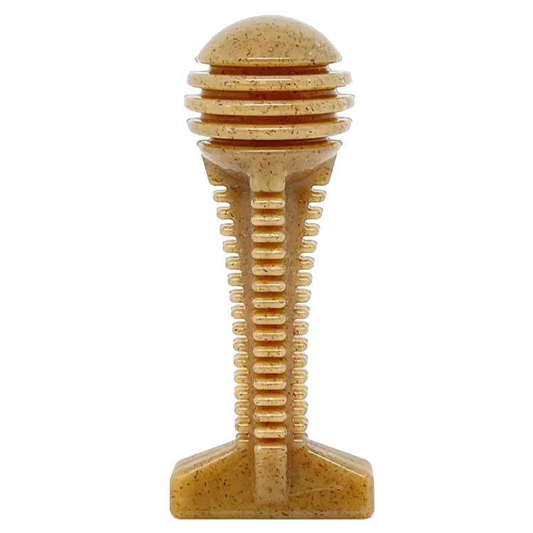 Soda Pup Honey Bone Dental Tower Nylon Chew Toy for Aggressive Chewers | USA Made