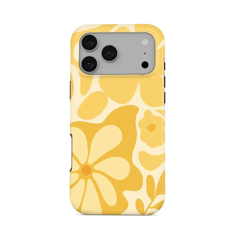 COBAK Case Buttercup Tough Phone Case with buttercup printed design on slim protective case