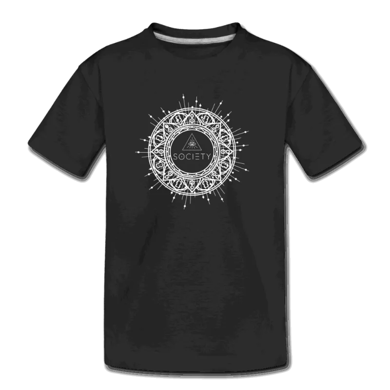 Society's Plant Kid's Society Mandala Premium Organic T-Shirt with mandala design