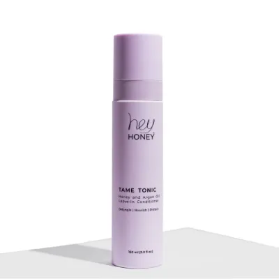 Hey Honey TAME TONIC Honey and Argan Oil Leave-In Conditioner spray bottle