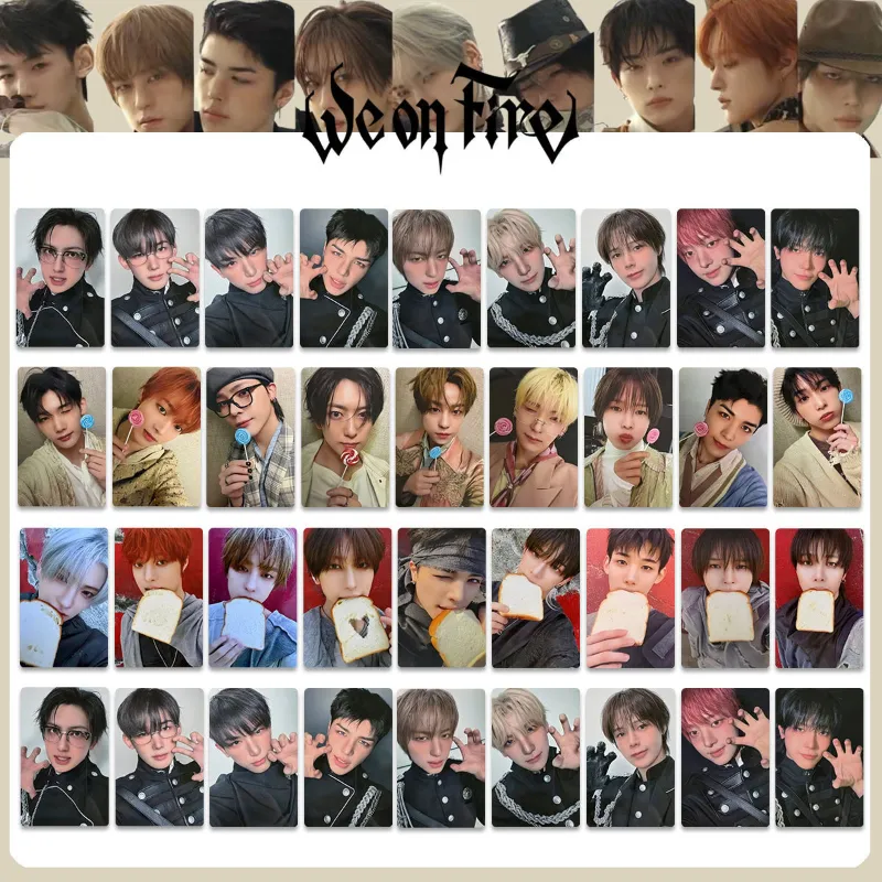 TTAesthetic &TEAM Album WE ON FIRE bonus photocard with member imagery