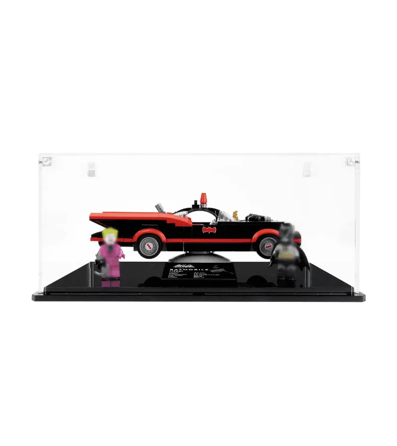 ICUANUTY Display Case for Lego Batman Classic TV Series Batmobile 76188 clear acrylic box