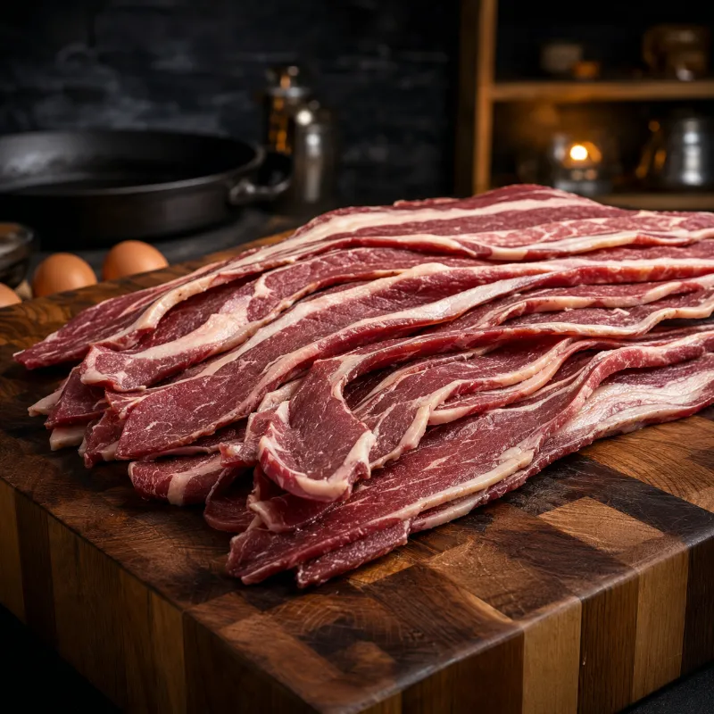 Halal World Depot Halal Beef Bacon Breakfast Slices package
