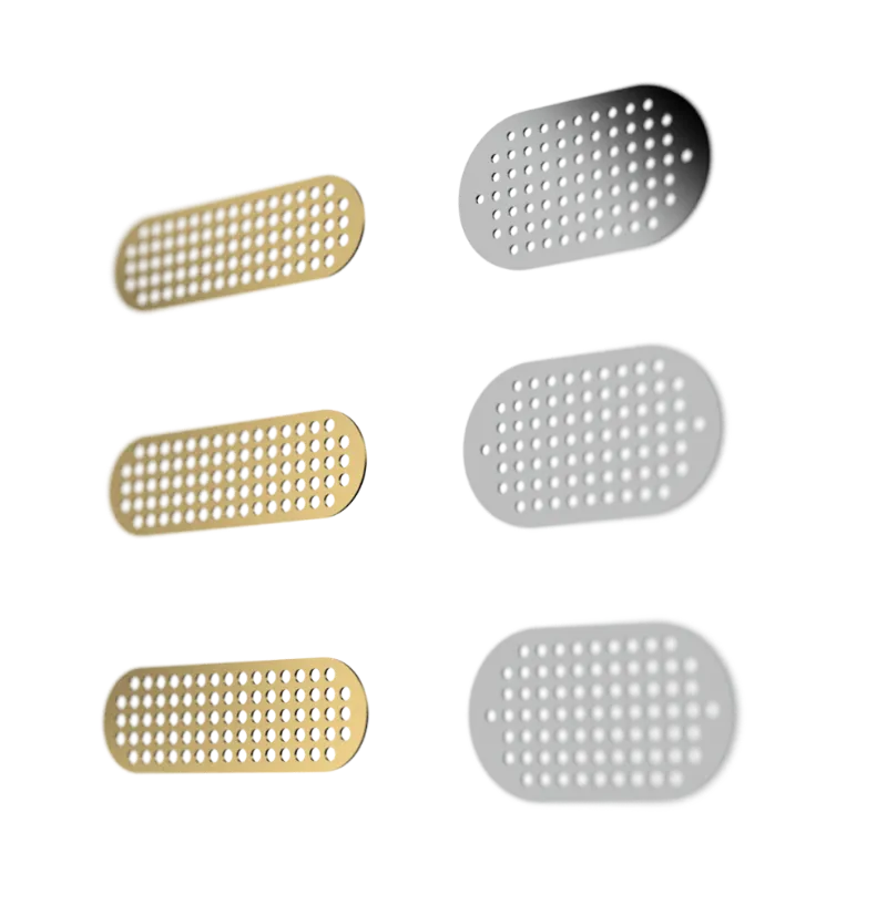 Airvape Replacement Screens 6-Pack for Legacy PRO 2 and CORE photo showing mouthpiece and airpath screens