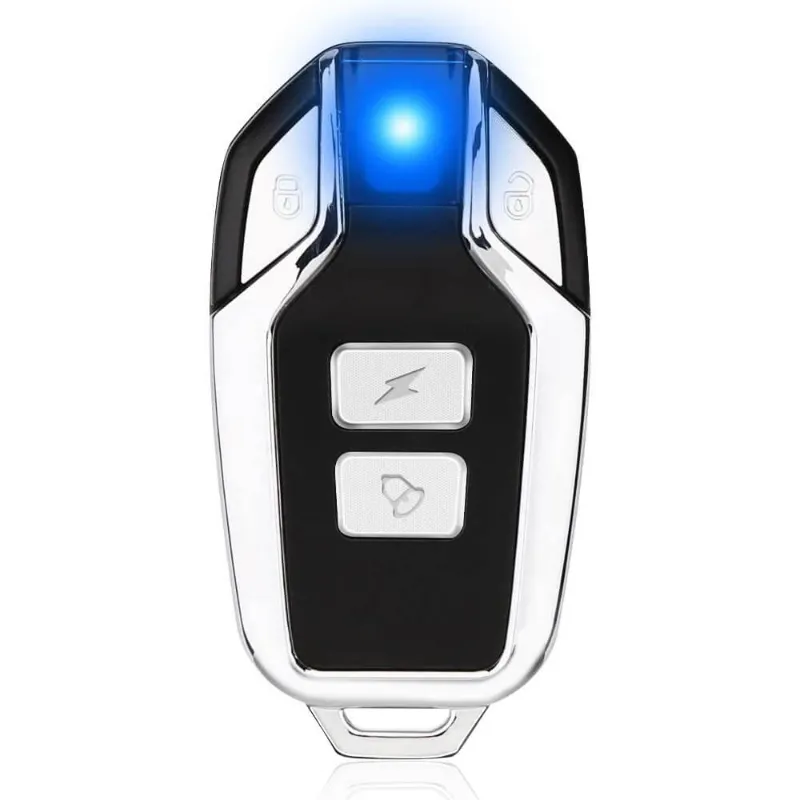 Wsdcam Remote Control with buttons for arm, disarm, and vehicle finder functions