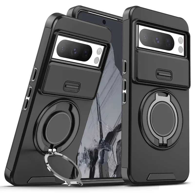 The Pixel Case Magnetic Armor Case with Kickstand For Pixel displaying kickstand and protective design
