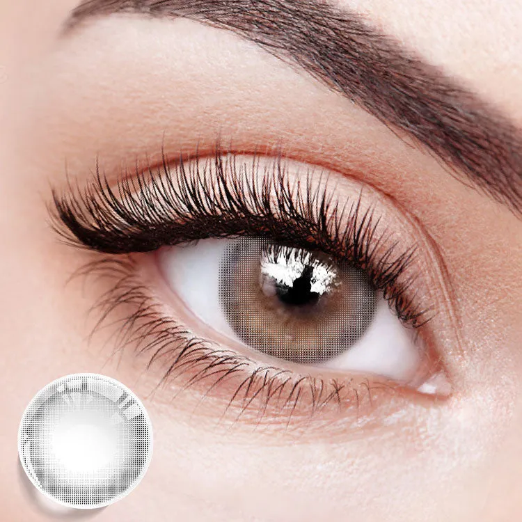 EYESFAV Delight Gray 6 Months colored contact lenses in gray shade