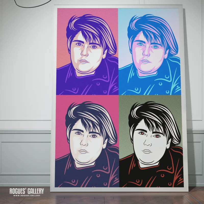 Rogues Gallery 80s Retro Project: Alison Moyet - A3 Pop Art Print with Warhol-style colors