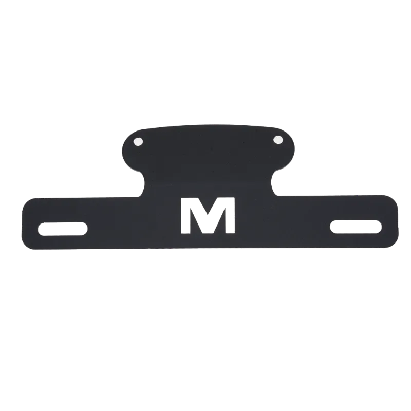 Eahora E-scooter Chrome M1PS License Plate Holder mounting bracket in chrome finish