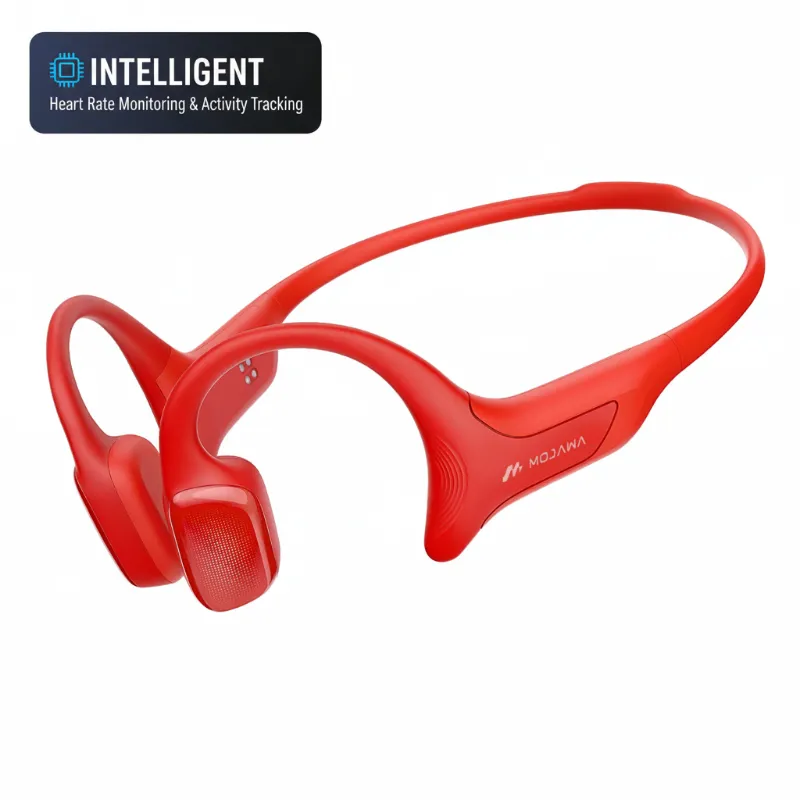 Mojawa HaptiFit Terra Bone Conduction Headphone with sports performance monitoring
