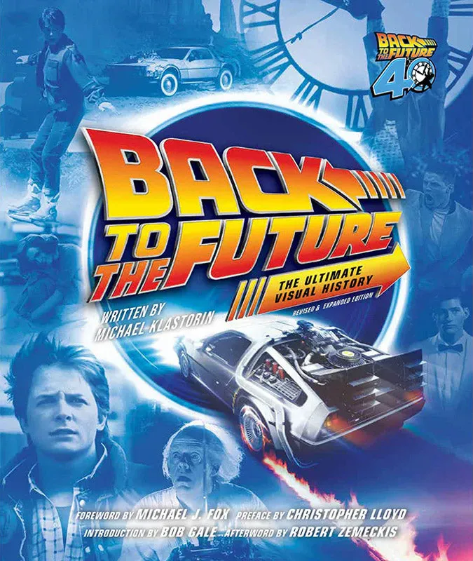 MyHackerTech Back to the Future The Ultimate Visual History Revised and Expanded Edition hardcover book cover