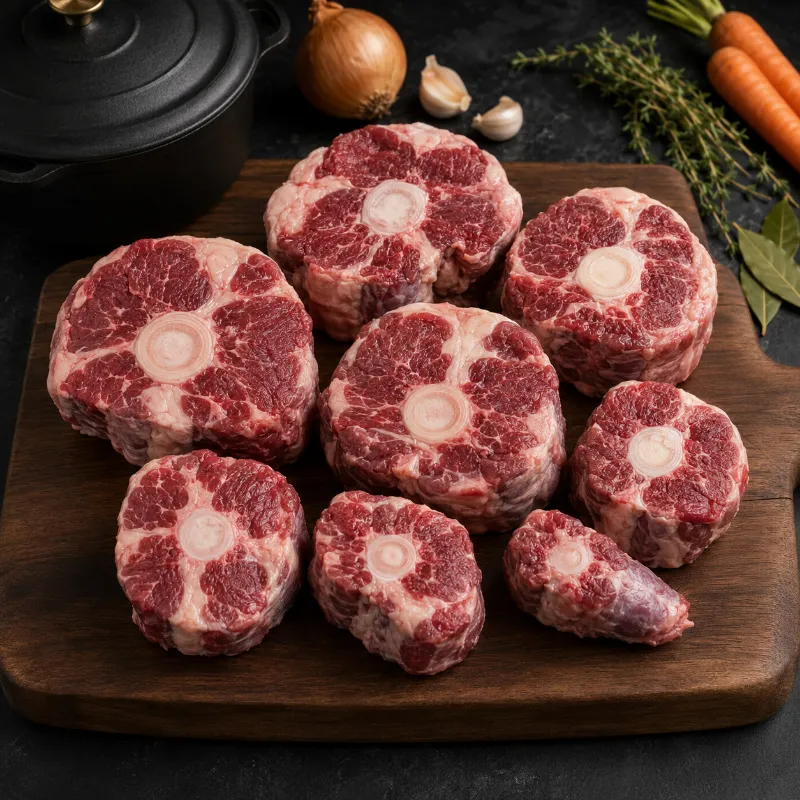 Halal World Depot Halal Beef Oxtail | Great For Stocks and Soups freshly packaged
