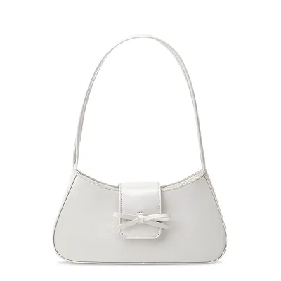Bond & Mason The Leah Handbag showing compact vegan leather bag with silver-tone hardware