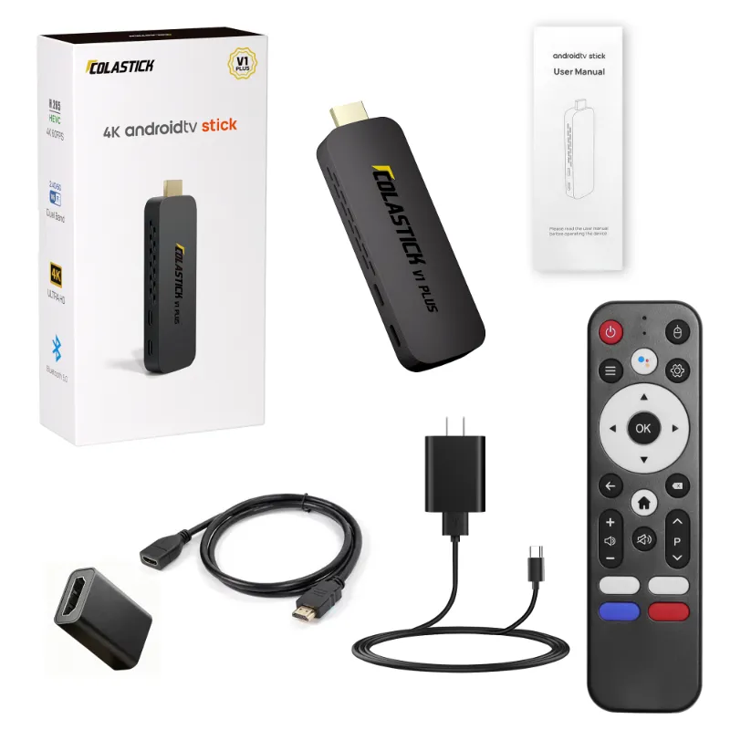 COLABOX US COLASTICK V1 Plus compact HDMI streaming stick with remote