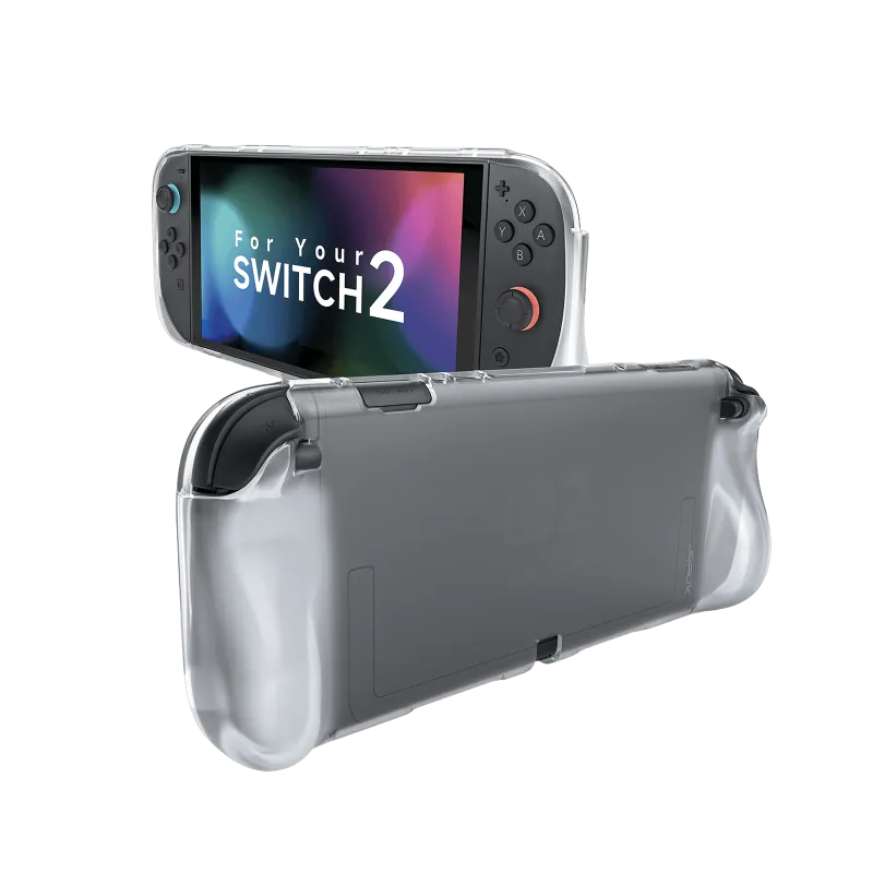 JSAUX Integrated Soft Protective Case for Switch 2 with ergonomic grip and TPU construction